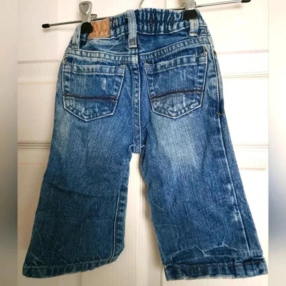 Place 1989 Infant Blue Jean's Size 12 Mos - Picture 7 of 10